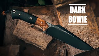 How about a fulltang DARK BOWIE  Knife Making [upl. by Venuti]