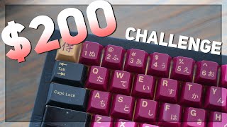 200 Custom Keyboard Challenge  ft Glarses amp Hamaji neo  Keyboard Showdown 1 [upl. by Aryc]