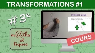 LE COURS  Les transformations Partie 1  Troisième [upl. by Nork737]