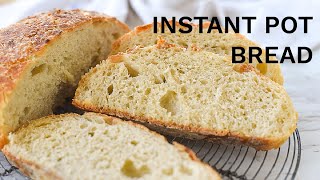 Instant Pot Bread  Only 5 Ingredients [upl. by Kelwen]