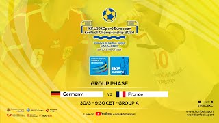 IKF U19 OEKC 2024  Germany  France [upl. by Abehsile624]