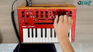 Korg Monologue Analog Synth Demo [upl. by Guyer]