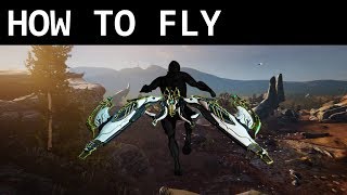 How to fly on plains of eidolon  Warframe how to build archwing [upl. by Gehman735]