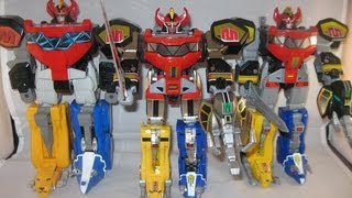 Legacy Megazord Review Mighty Morphin Power Rangers [upl. by Assehc]