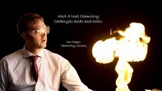 Alevel AQA Chemistry  Carboxylic acids and Esters [upl. by Bowes]