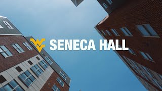 SENECA HALL 🏢💛💙 DORM TOUR [upl. by Ialohcin]