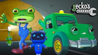 TRAPPED in the Cave  Geckos Garage FULL EPISODES  Baby Truck video for kids [upl. by Nored]