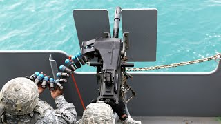 Mk19 Grenade Launcher at Sea [upl. by Kcirredal236]