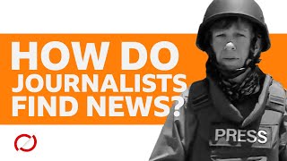 How do journalists find news  BBC My World [upl. by Nimrak116]