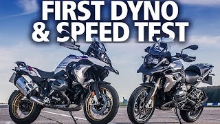 BMW R1250GS vs R1200GS Review  How much better is the new bike [upl. by Ahsienet]