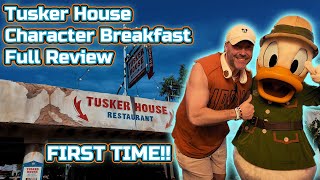 TUSKER HOUSE Review Come Experience the Character Breakfast Adventure [upl. by Acireed]