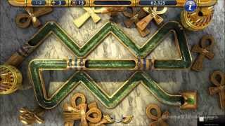 Luxor 2 HD Gameplay PC HD [upl. by Icyak496]