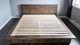 DIY 5 Minutes Bed Frame [upl. by Diskson]