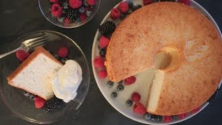 How to Bake a Perfect Angel Food Cake [upl. by Adnahcal256]