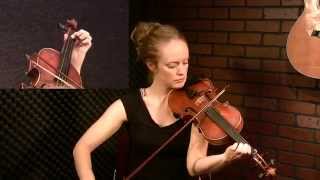 Hector The Hero Air  Scottish Fiddle Lesson by Hanneke Cassel [upl. by Ennybor196]