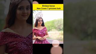 Bindass kavya New Crown 👸princess look bindasskavya Bindasskavya [upl. by Atined]