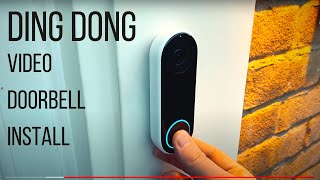 Nest Hello Video Doorbell Installation with Chime [upl. by Malchy]