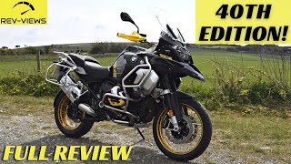 2021 BMW R1250GS Adventure 40th Edition  Ride amp Review [upl. by Nadine]