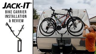 JackIt 2 Bike Carrier Installation amp Review [upl. by Garcon]