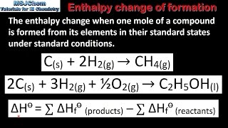 R123  R124 Standard enthalpy change of formation HL [upl. by Hamilah]