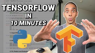 Tensorflow Tutorial for Python in 10 Minutes [upl. by Antoinette]