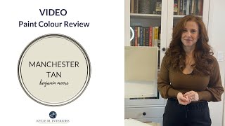 Paint Colour Review Benjamin Moore Manchester Tan HC81 [upl. by Cynar]