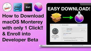 How to Download macOS Monterey Beta THE EASY WAY 5 MIN  How to Enroll into BETA of macOS Monterey [upl. by Nork]