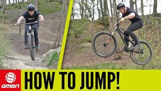 How To Jump A Mountain Bike [upl. by Dorin]