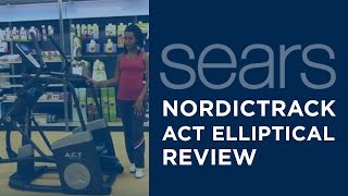 NordicTrack Elite ACT Elliptical Review [upl. by Nawtna181]