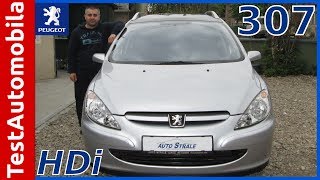 PEUGEOT 307 20 HDI 2003 Test [upl. by Marko]