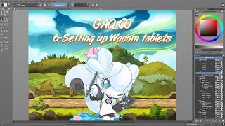 How to setup a wacom tablet with Krita [upl. by Byrn301]