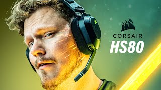 Corsair HS80 Review  The BEST Wireless Microphone [upl. by Ettelegna692]