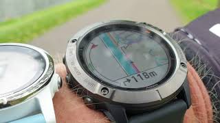 Garmin Fenix 6 NAVIGATING So Easy [upl. by Annoval690]