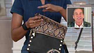 Hammitt Leather Crossbody  Dillon Med on QVC [upl. by Nappy]