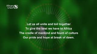 African Union Anthem English Version [upl. by Yremrej805]