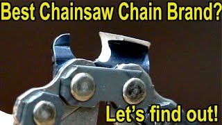 Best Chainsaw Chain Brand 10 BRANDS Stihl vs Oregon Husqvarna Carlton Forester [upl. by Tade]