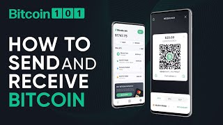 How to send and receive Bitcoin  Bitcoin 101 [upl. by Landri]