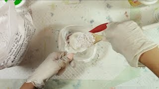 Homemade Gesso Recipe using Plaster of Paris [upl. by Imik]