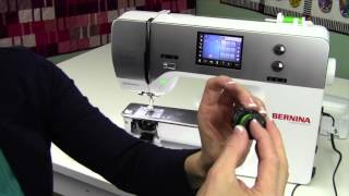 Bernina 770 4 Threading amp Winding a Bobbin [upl. by Annabelle28]