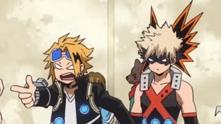 bakugou and kaminari being chaotic for 7 minutes ft kirishima subdub [upl. by Alihet]