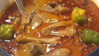 HOW TO MAKE AUTHENTIC GHANA PEANUT BUTTER SOUP  CHICKEN PEANUT BUTTER SOUP  GROUNDNUT SOUP RECIPE [upl. by Irtimid306]