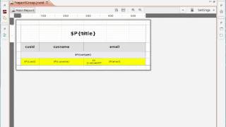 Jaspersoft Studio  Using parameter in report [upl. by Sualocin]