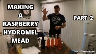 RASPBERRY HYDROMEL MEAD PART 2  136 [upl. by Cr18]