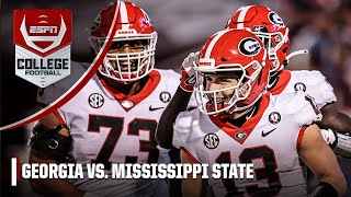 Georgia Bulldogs vs Mississippi State Bulldogs  Full Game Highlights [upl. by Einobe]