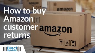 How to Buy Amazon Customer Returns Pallets Online [upl. by Sucramej]