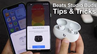 How to use Beats Studio Buds  TipsTricks [upl. by Aicatsanna]