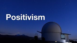 Positivism  Research Paradigms [upl. by Shayne]