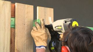 How To Install Fence Palings  DIY At Bunnings [upl. by Eleen]