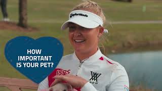 Charley Hull  LPGA Players and Pups [upl. by Hnahk]