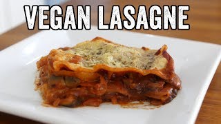 Vegan Lasagne Recipe [upl. by Eillib]